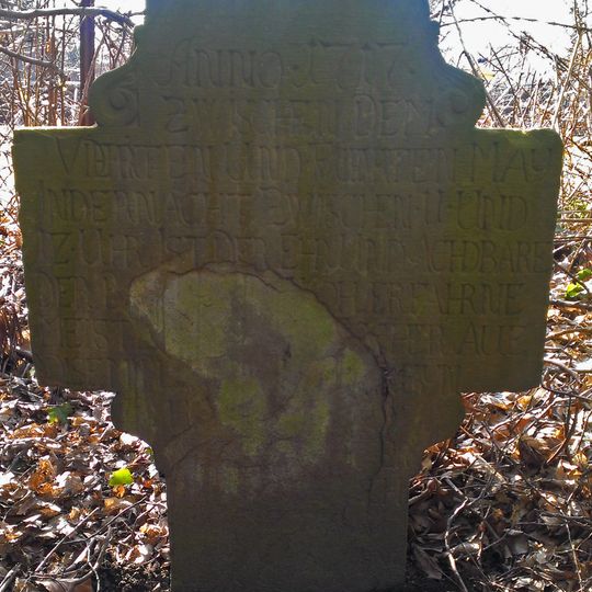 Mordkreuz des Baumeisters Conrad Fischer