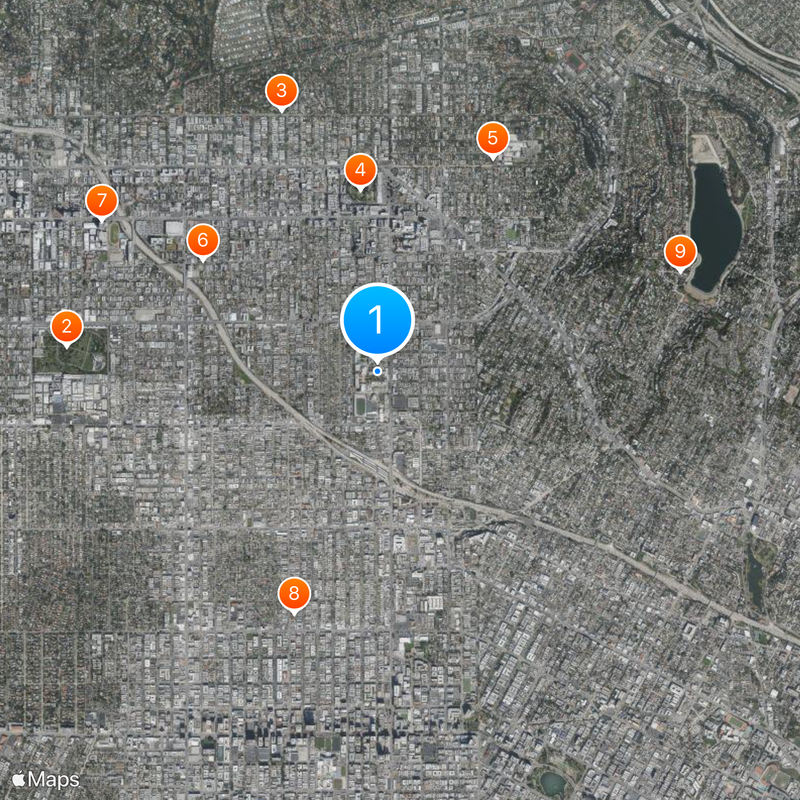 Los Angeles City College Map