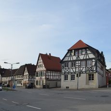 Half-timbered house at Lehrstrasse 5