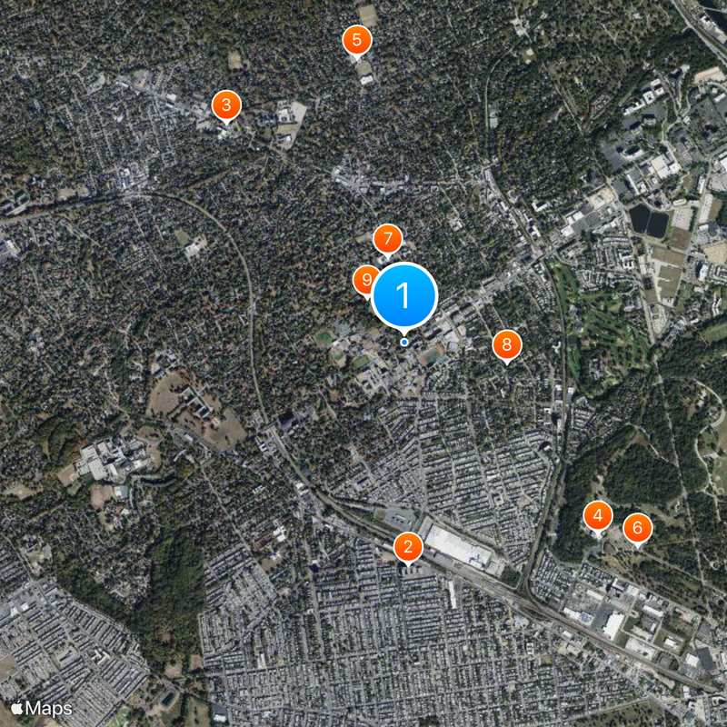 Saint Joseph's University Map