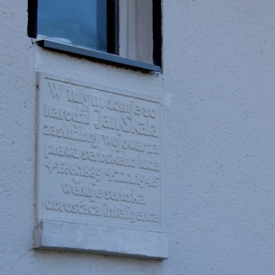 Gedenktafel für Jan Skala Hauptstraße 24