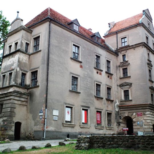 Stary zamek w Płotach