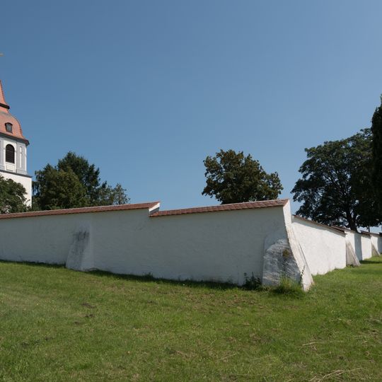 Friedhofsmauer Unterasbach 100 in Gunzenhausen