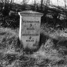 Milepost About 125 Metres North Of Junction With Lane To Miltion