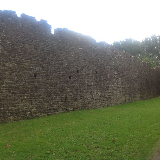 W Precinct Wall At Ewenny Priory