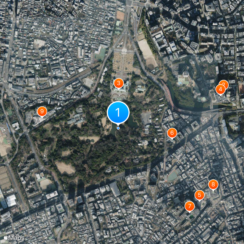 Akasaka Estate Map