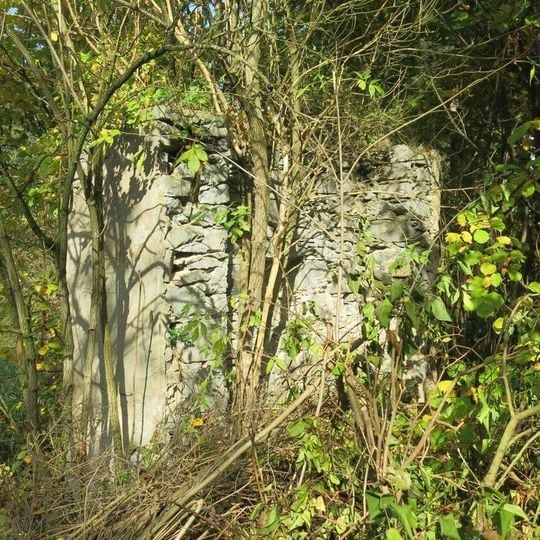 Ruina kaple v Haslicích