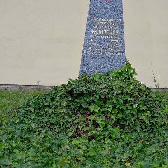 War grave with remains of Ivan Sergejevicch Filimonov