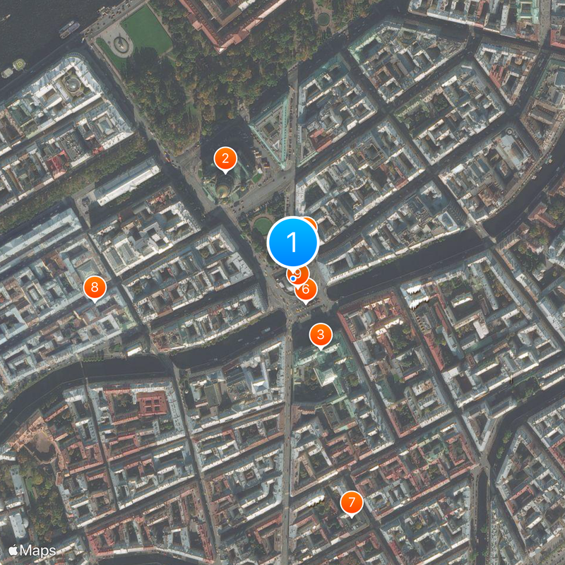 Monument to Nicholas I Mapa