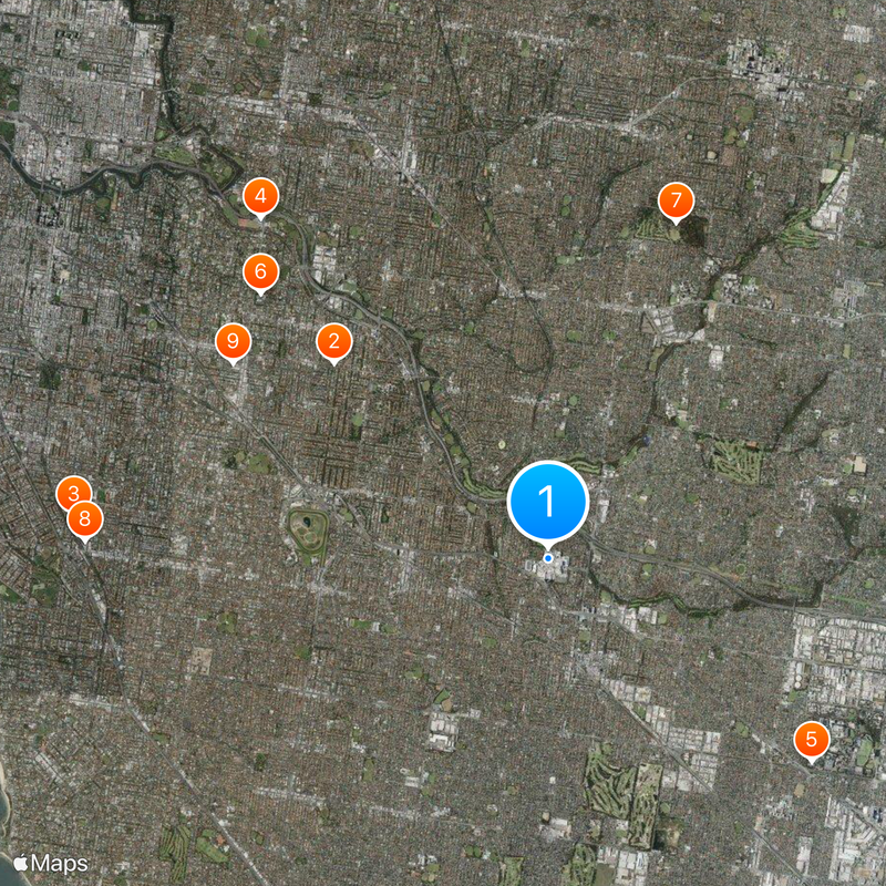 Chadstone Shopping Centre Map