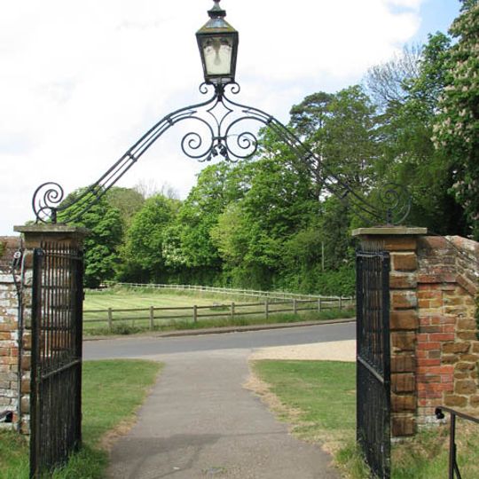 Churchyard Wall, Gate Piers Entrance Gates To West And South Of Church Of St Mary