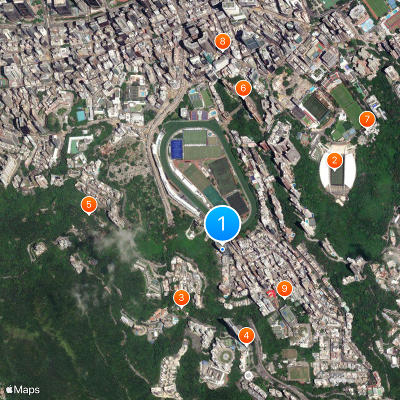 Hong Kong Sanatorium and Hospital Map