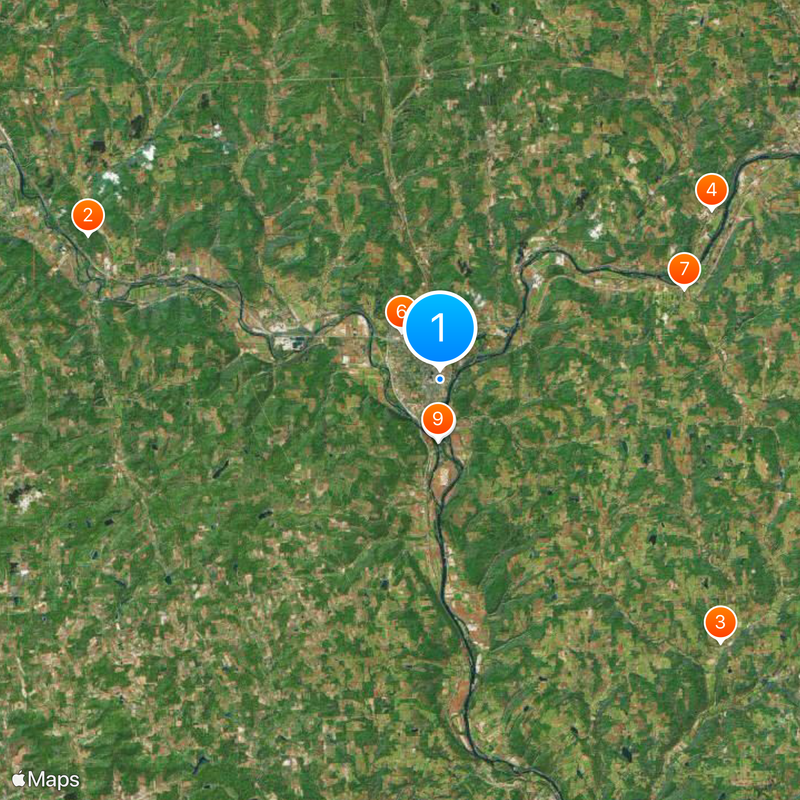 Sayre Map
