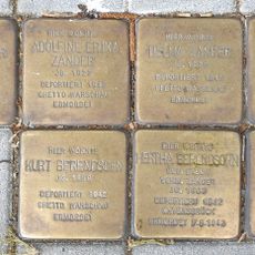 Stolperstein en memoria de lrmgard Zander