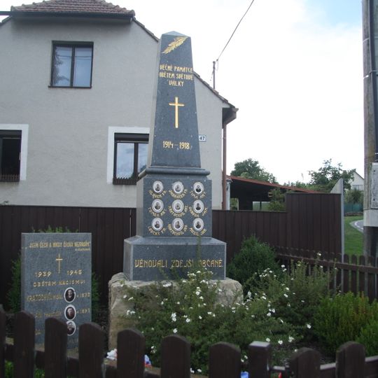 Pomník obětem 1. světové války v Boňově