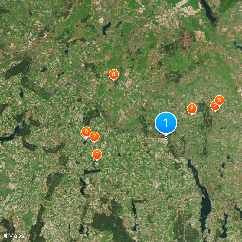 Suwałki Gap Map