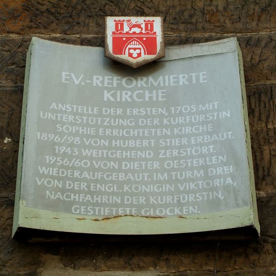 Stadttafel Ev. Reformierte Kirche