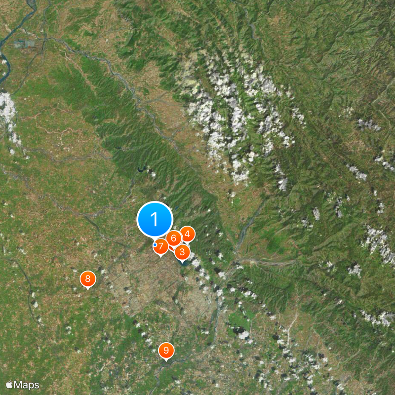 Post Graduate Institute of Medical Education and Research Map