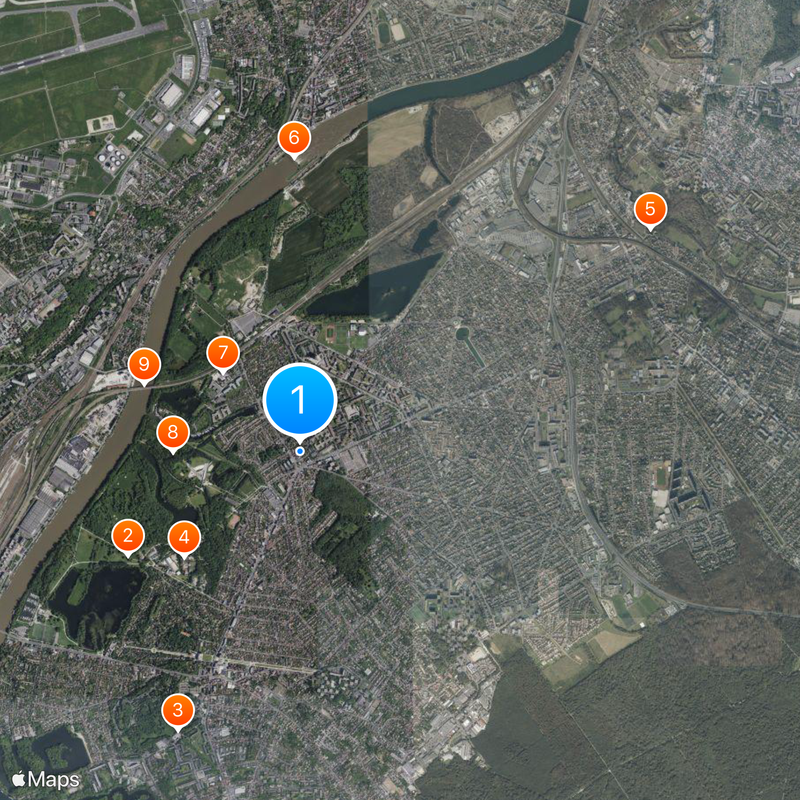 Vigneux-sur-Seine Mappa