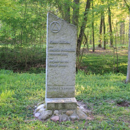 Sorbischer Stein in Sollschwitz