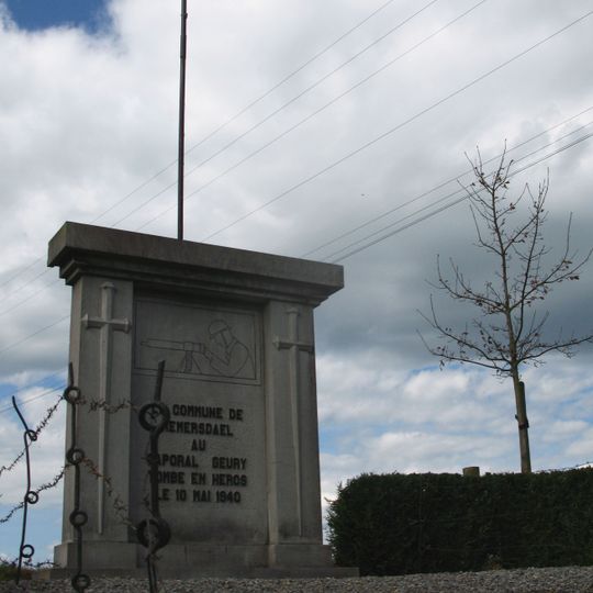 Gedenkteken korporaal Geury