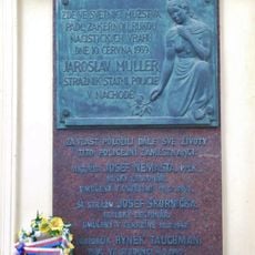 WWII victims memorial plaque