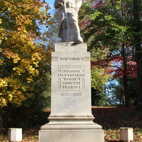 War memorial of Ambronay