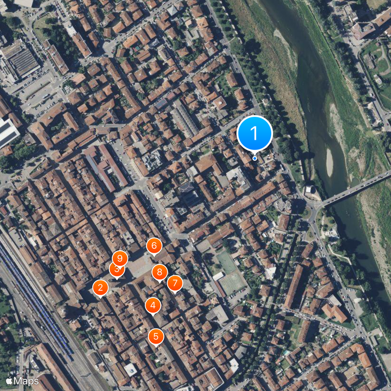 Valdarno Map