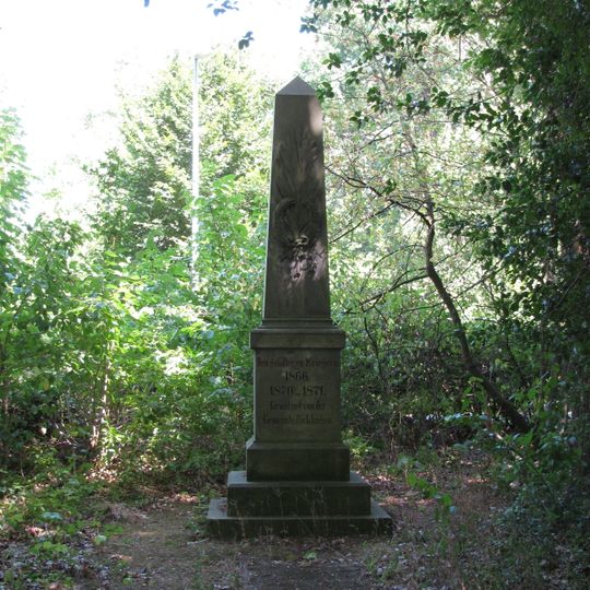 Kriegerdenkmal 1866, 1870-1871, Hannover-Ricklingen