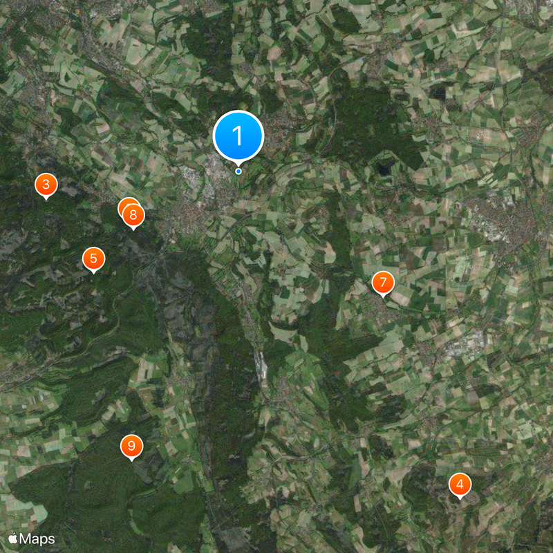 Horn-Bad Meinberg Karte