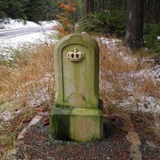 Königlich-Sächsischer Meilenstein Sosaer Straße Steinbach