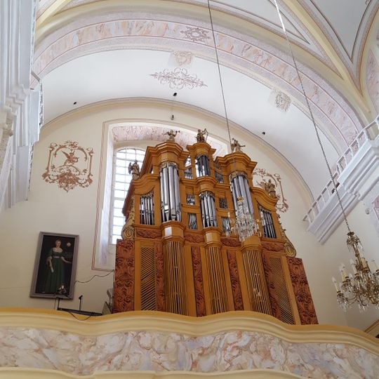 Pipe organ of Basilica in Aglona