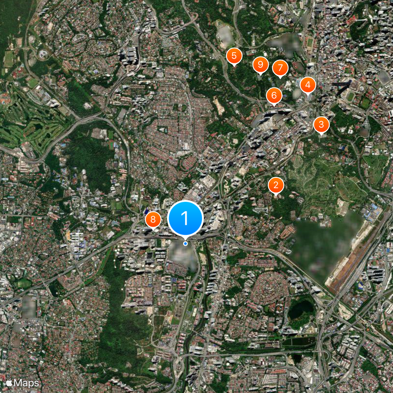 TraXX FM Map