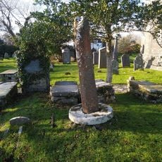 Churchyard Cross in churchyard of Church of Saint Lawrence