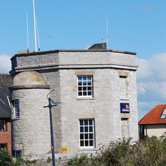 Former Dock Police Station And Custom Office At South East Entrance To Millbay Docks