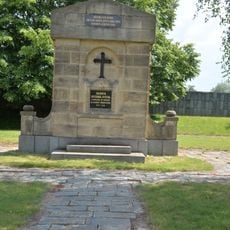 World War I memorial at Terezín Jewish cemetery