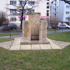 World War II memorial in Jezerka Park