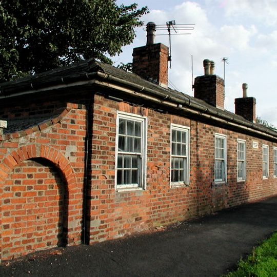 Linsdall's Hospital And Flanking Walls