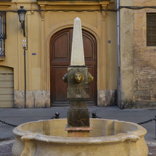 Fountain of Plaça del Correu Vell, Valencia