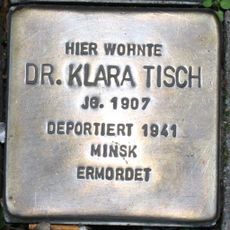 Stolperstein voor Cläre Tisch