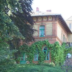 Haus Kretzschmar, Wohnhaus Hermannstraße 2, Straße zum Löwen 8