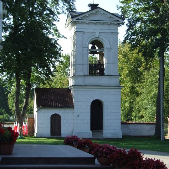 Belfry at Church of the Assumption in Maciejowice