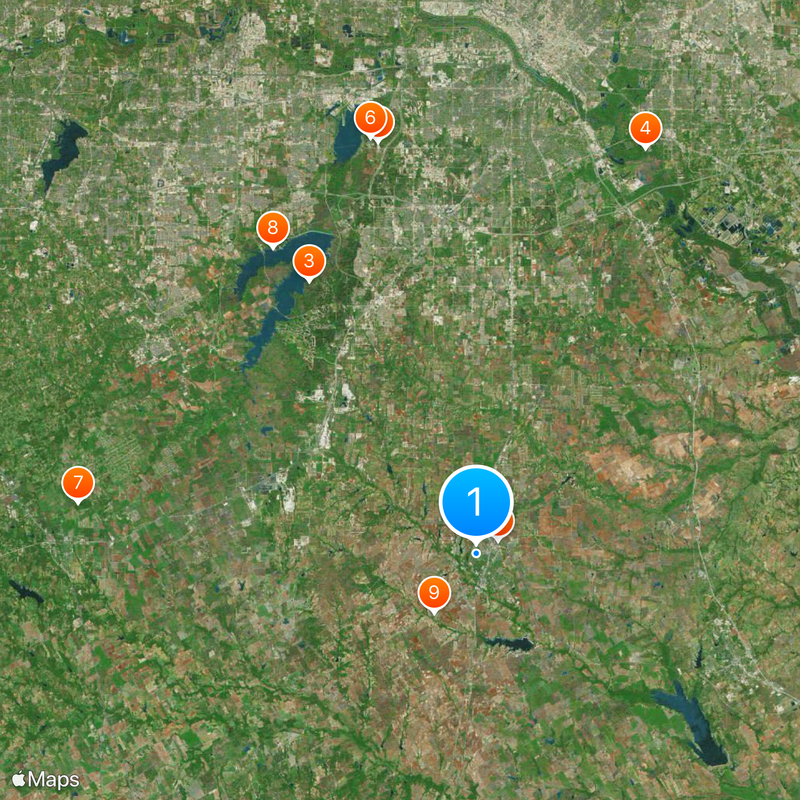 Nelson University Map
