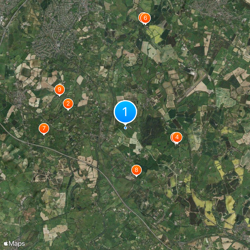 Baddesley Clinton Map