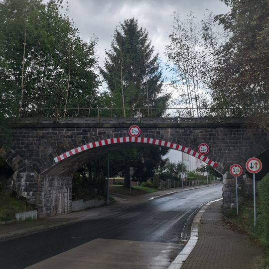 Railway bridge across Riedstraße, Chemnitz-Rabenstein