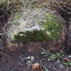 Milestone, Leigh Common; 20m E entrance Leigh Farm