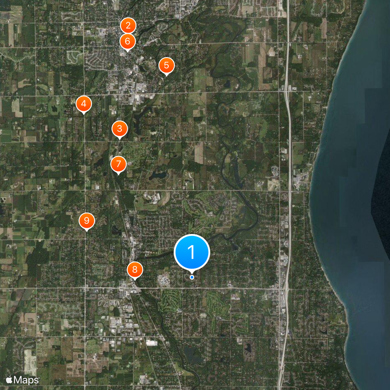 Mequon Mappa