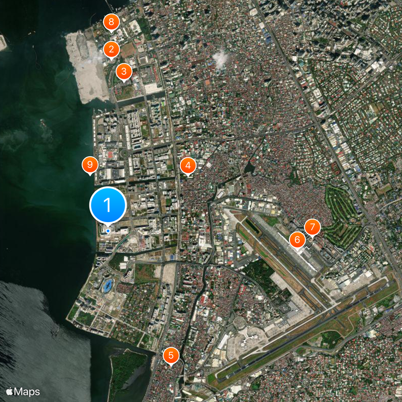 Solaire Resort & Casino Map