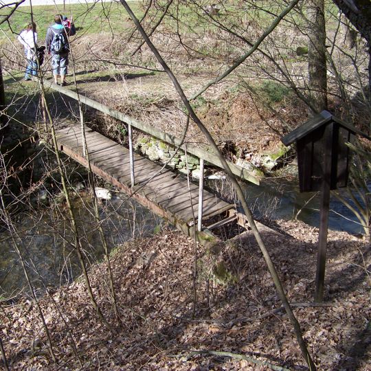 Turistická lávka u Havlíčkova mlýna