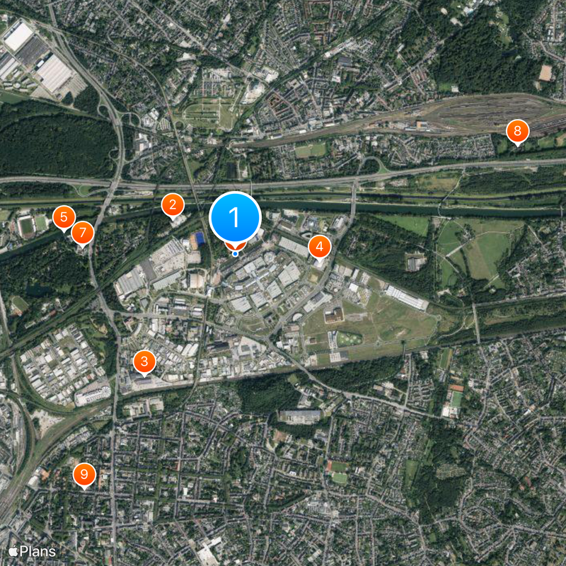 Westfield CENTRO Mapa